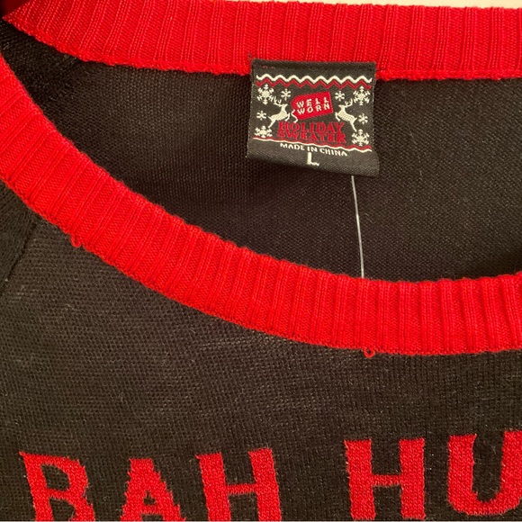 Bah Humpug Holiday / Ugly Christmas Sweater - New - Size XL - Picture 5 of 8